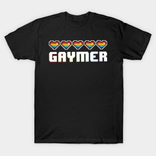 Gaymer the Gay Retro Games T-shirt T-Shirt